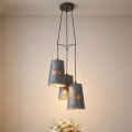 Eglo 43108 - Lustra ar auklu HONEYBOURNE 3xE27/60W/230V