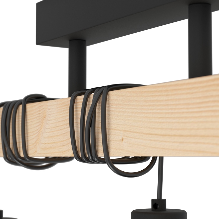 Eglo - Virsapmetuma lustra TOWNSHEND 3xE27/60W/230V priede