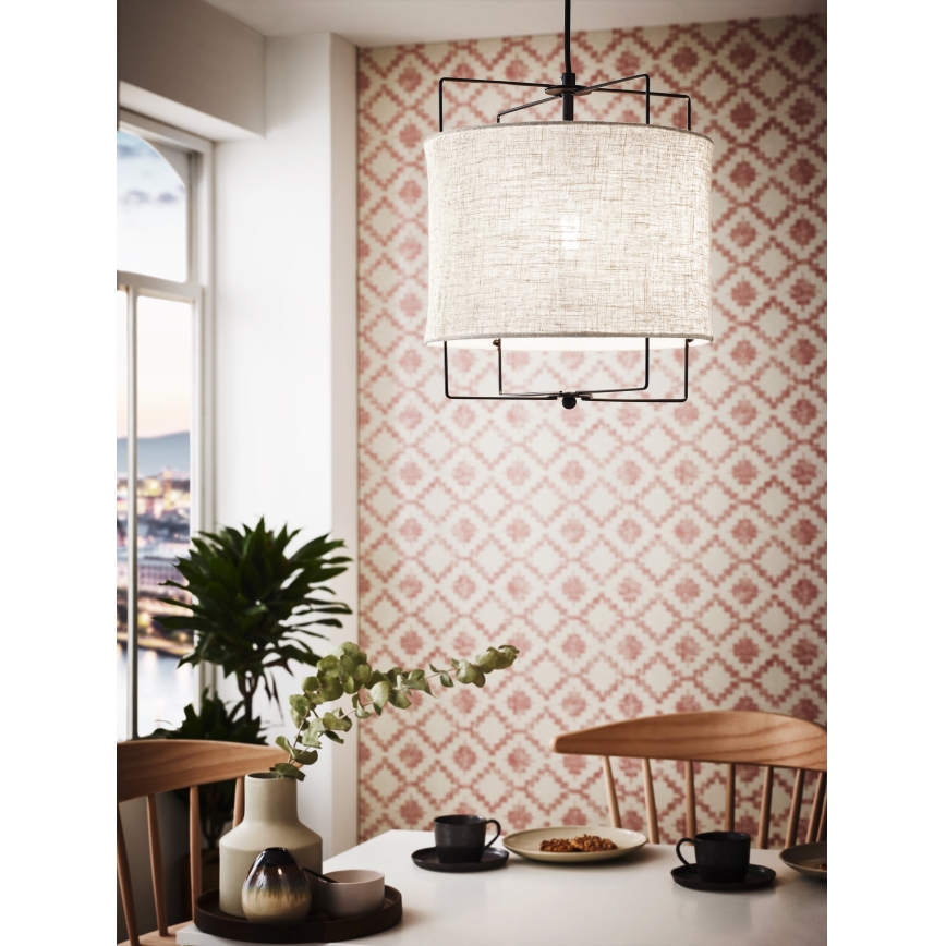 Eglo - Lustra ar auklu 1xE27/60W/230V apkārtmērs 400mm