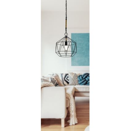 Eglo - Lustra ar auklu 1xE27/40W/230V
