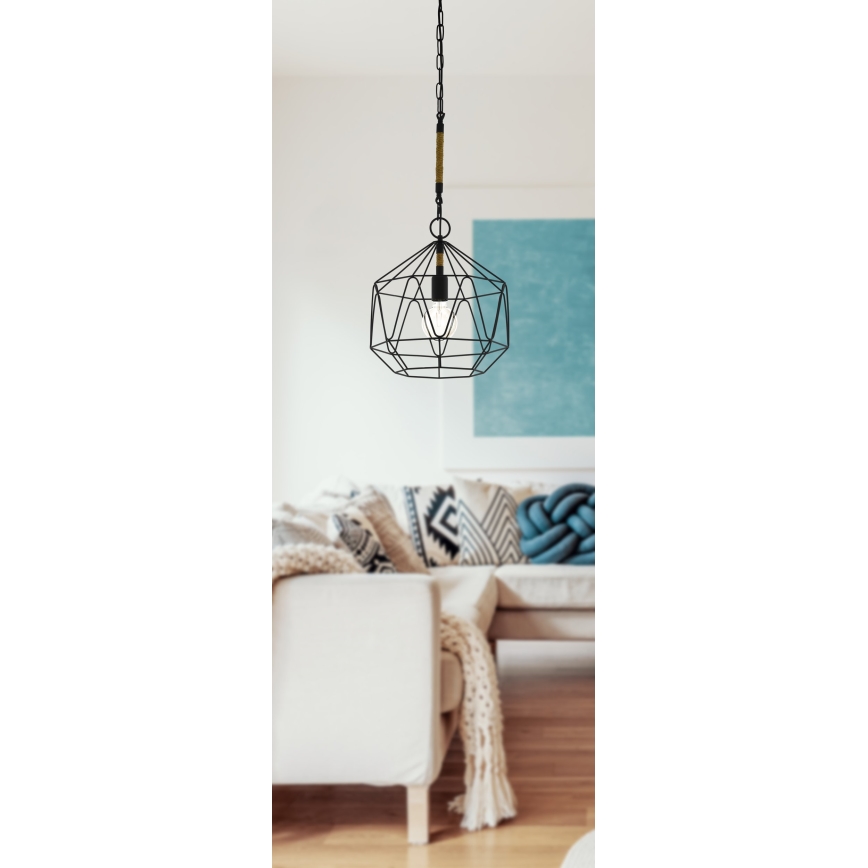 Eglo - Lustra ar auklu 1xE27/40W/230V