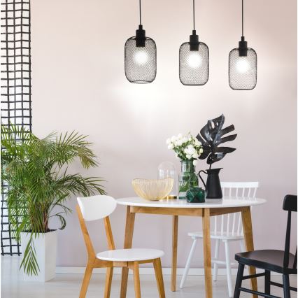 Eglo - Lustra ar auklu 3xE27/60W/230V