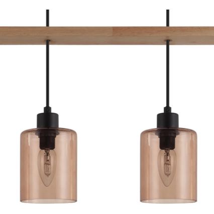 Eglo 43368 - Piekaramā lustra uz vada COOLMONT 4xE14/40W/230V