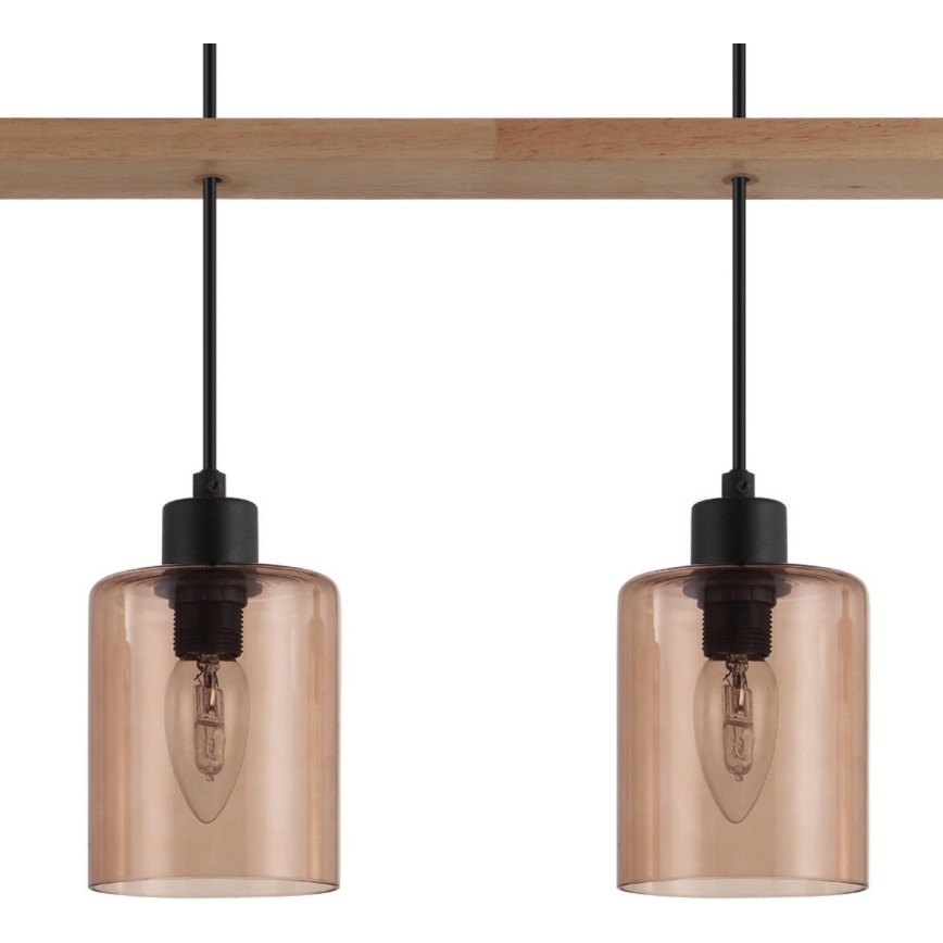 Eglo 43368 - Piekaramā lustra uz vada COOLMONT 4xE14/40W/230V