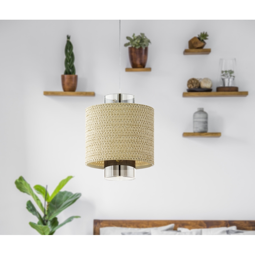 Eglo - Lustra ar auklu 1xE27/40W/230V