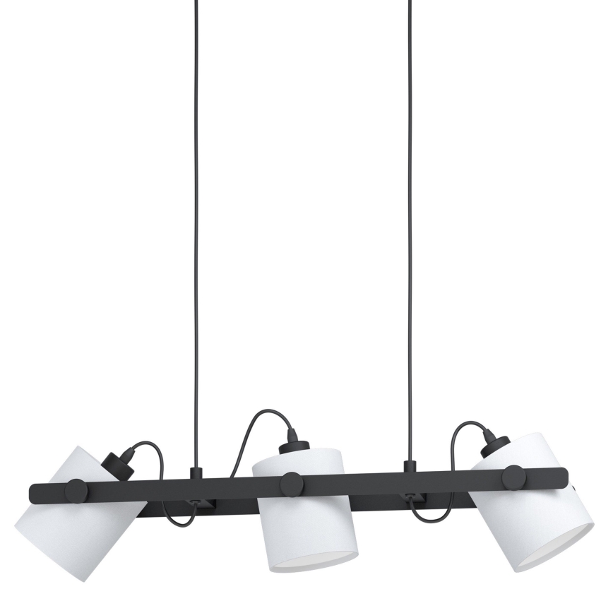 Eglo - Lustra ar auklu 3xE27/28W/230V