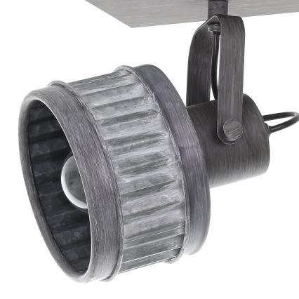 Eglo 43445 - Virziena gaismeklis TURROCK 2xE27/28W/230V