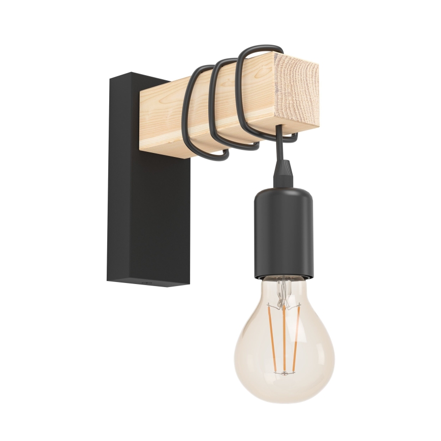 Eglo - Sienas lampa TOWNSHEND 1xE27/10W/230V