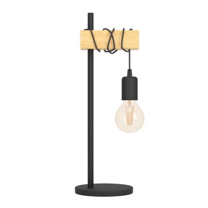 Eglo - Galda lampa TOWNSHEND 1xE27/10W/230V - FSC sertificēts