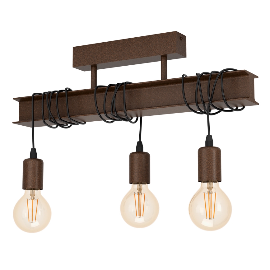 Eglo - Virsapmetuma lustra TOWNSHEND 3xE27/60W/230V