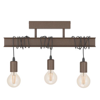 Eglo - Virsapmetuma lustra TOWNSHEND 3xE27/60W/230V