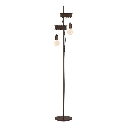 Eglo - Grīdas stāvlampa TOWNSHEND 2xE27/10W/230V