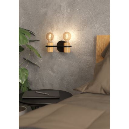 Eglo - Sienas lampa 2xE27/40W/230V