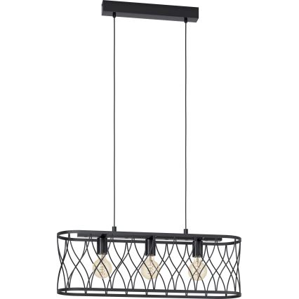 Eglo - Lustra ar auklu 3xE27/40W/230V