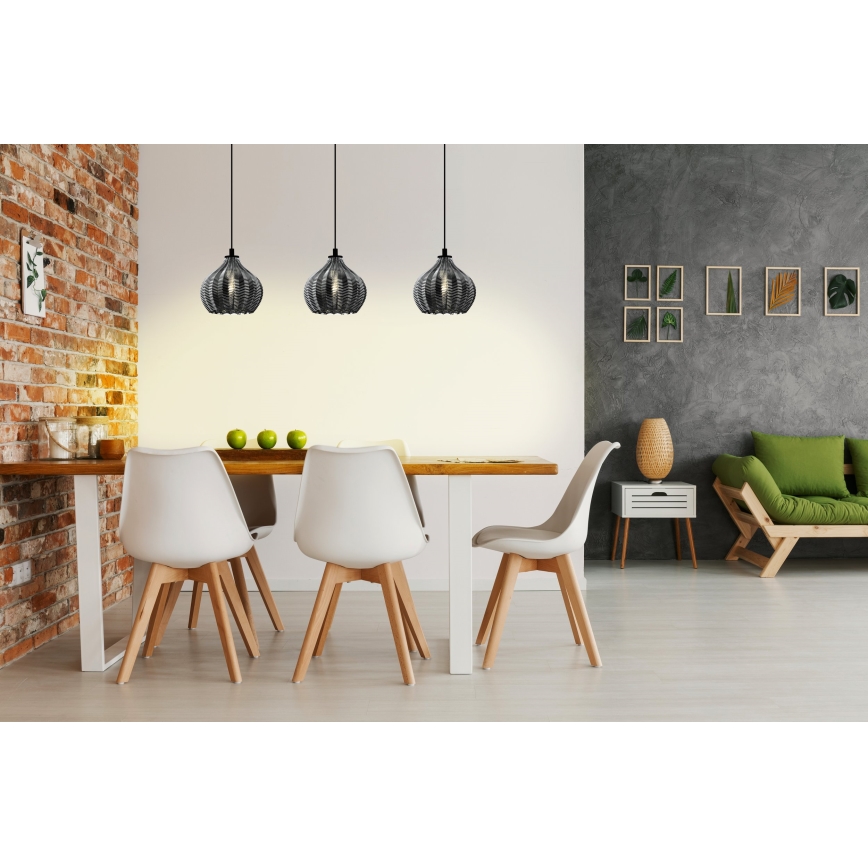 Eglo - Lustra ar auklu 3xE27/40W/230V