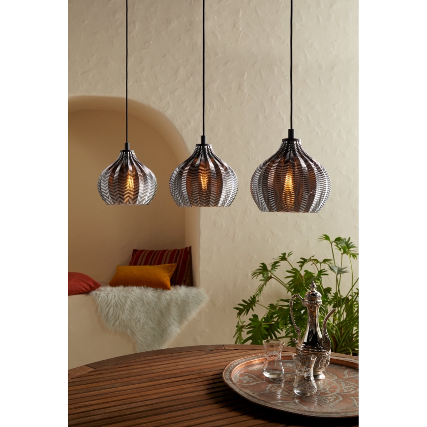Eglo - Lustra ar auklu 3xE27/40W/230V