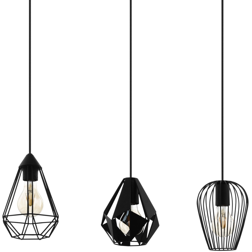 Eglo - Lustra ar auklu 3xE27/40W/230V
