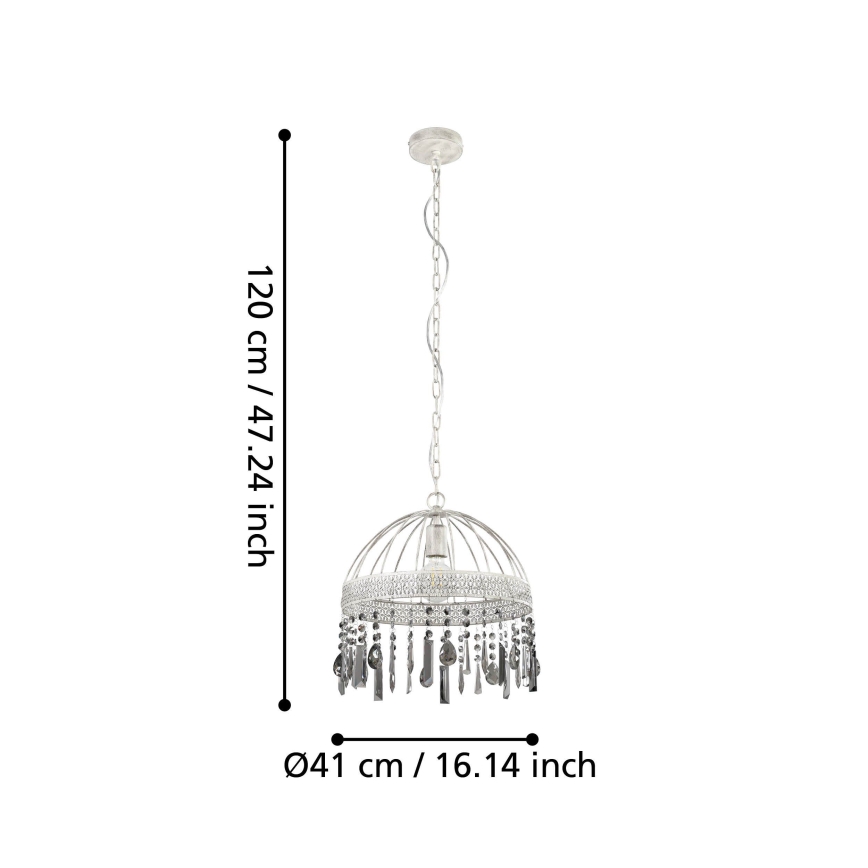 Eglo - Lustra ar auklu 1xE27/40W/230V