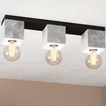 Eglo 43596 - Virsmas montējamā griestu lampa PRESTWICK 3xE27/40W/230V