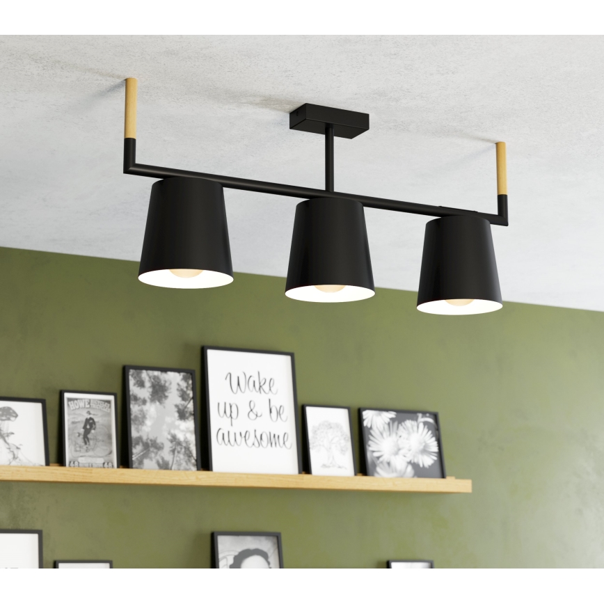 Eglo - Lustra ar stieni 3xE27/40W/230V