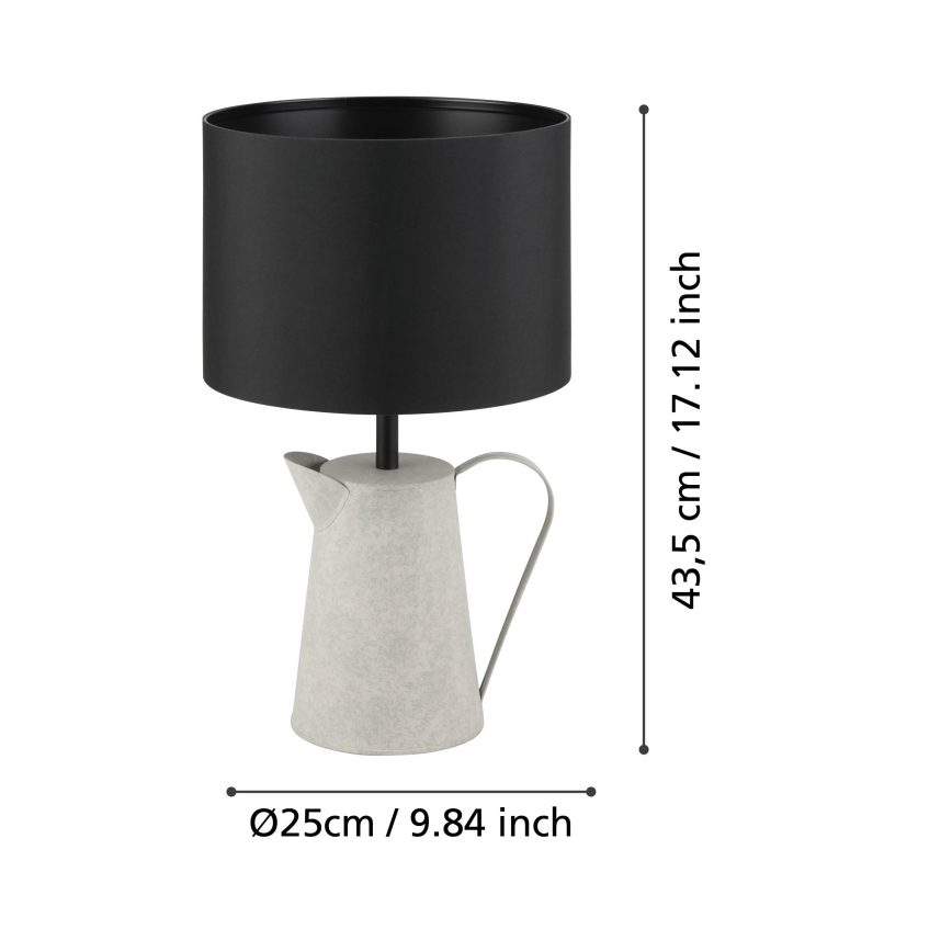 Eglo - Galda lampa 1xE27/40W/230V