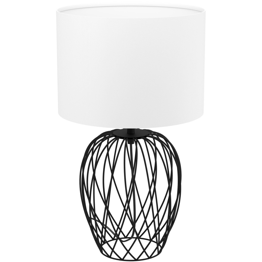 Eglo - Galda lampa 1xE27/40W/230V balta