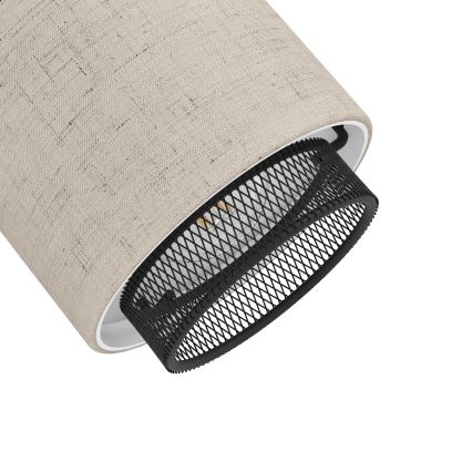 Eglo - Sienas lampa 3xE14/40W/230V melna/bēša