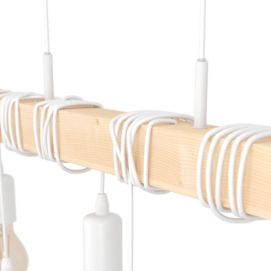 Eglo - Lustra ar auklu TOWNSHEND 6xE27/60W/230V - FSC sertificēts