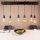Eglo 43712 - Lustra ar auklu TOWNSHEND 6xE27/60W/230V melna