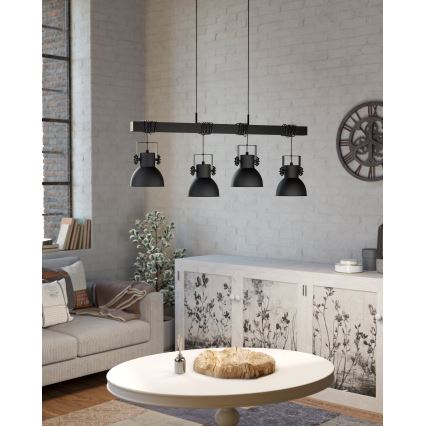 Eglo - Lustra ar auklu 4xE27/40W/230V