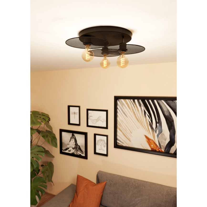 Eglo - Griestu lampa 3xE27/40W/230V