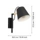Eglo - Sienas lampa 1xE14/40W/230V