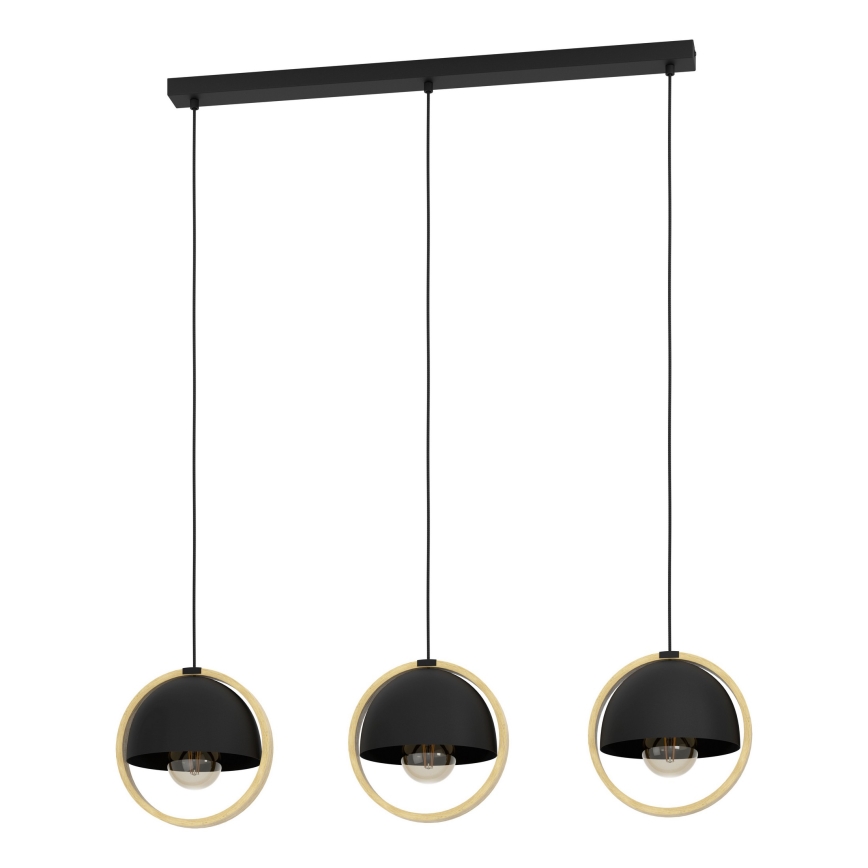 Eglo - Lustra ar auklu 3xE27/40W/230V