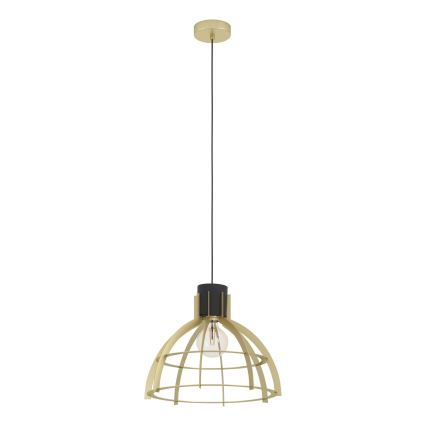 Eglo - Lustra ar auklu 1xE27/40W/230V zelta