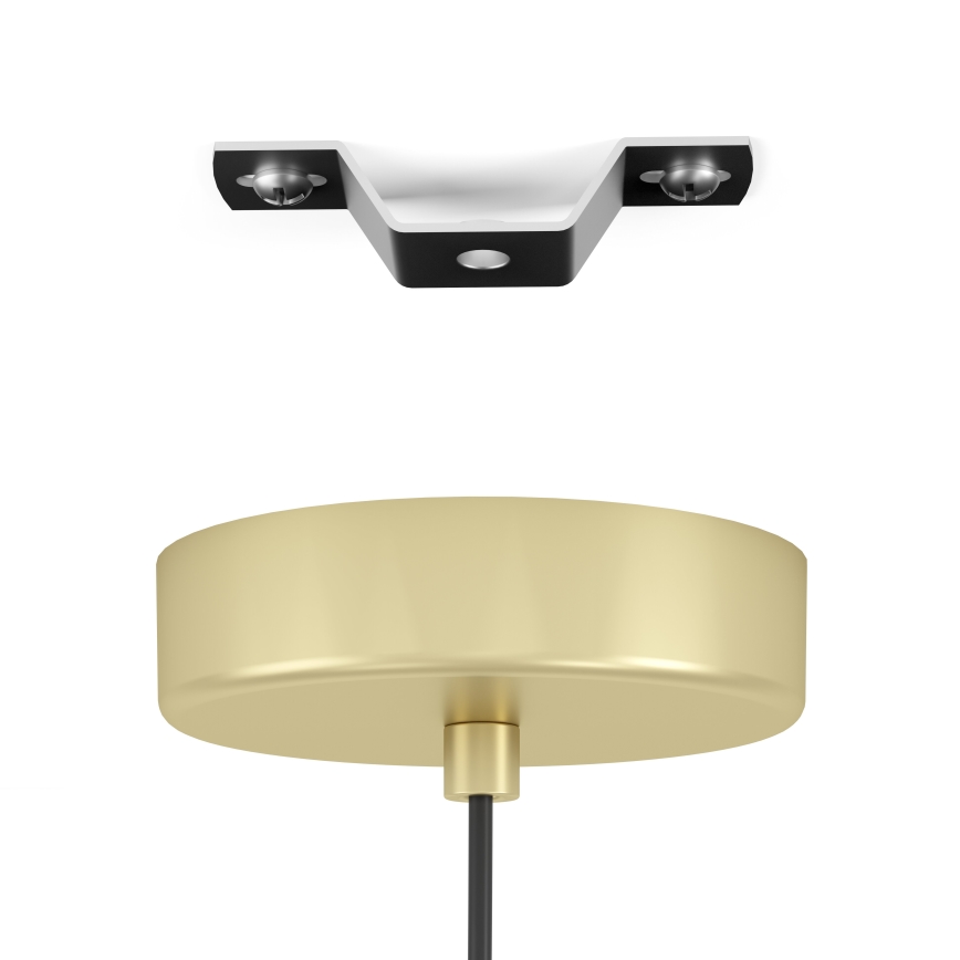 Eglo - Lustra ar auklu 1xE27/40W/230V zelta