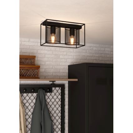 Eglo - Griestu lampa 2xE27/40W/230V