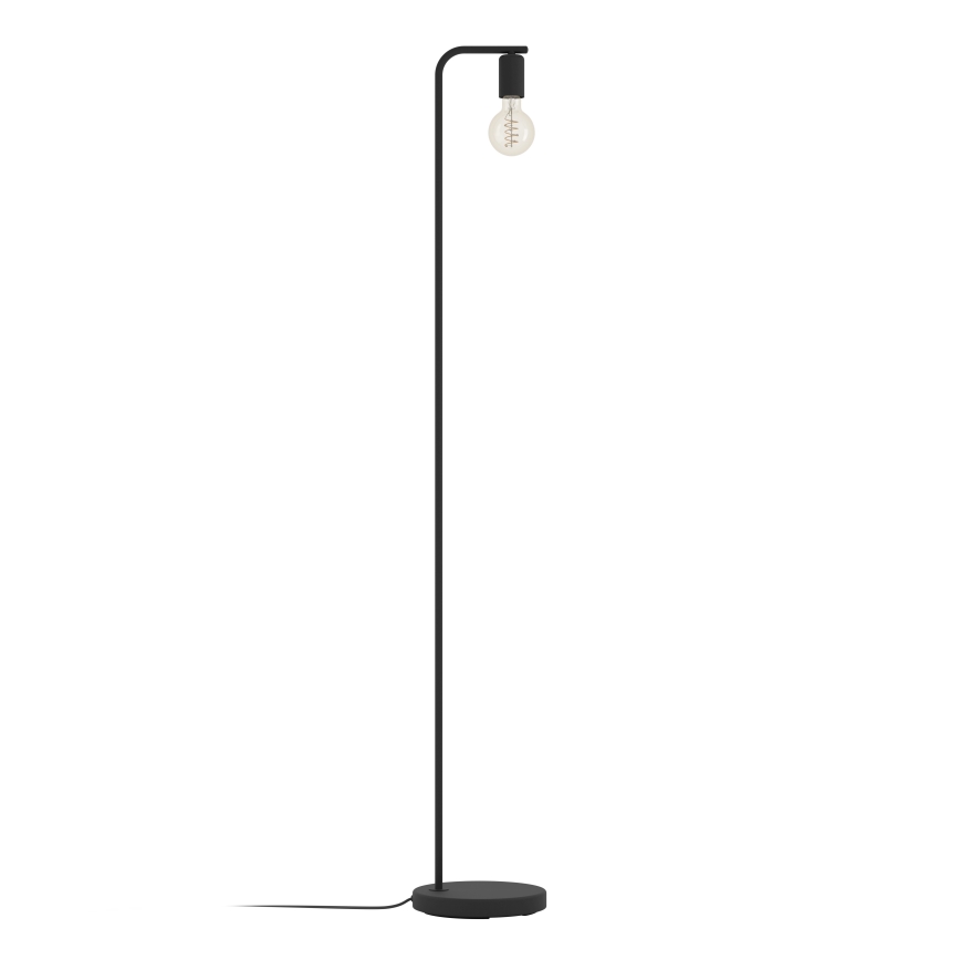 Eglo - Grīdas stāvlampa 1xE27/40W/230V melna