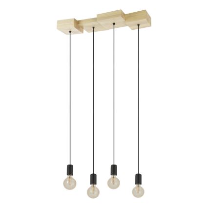 Eglo - Lustra ar auklu 4xE27/40W/230V
