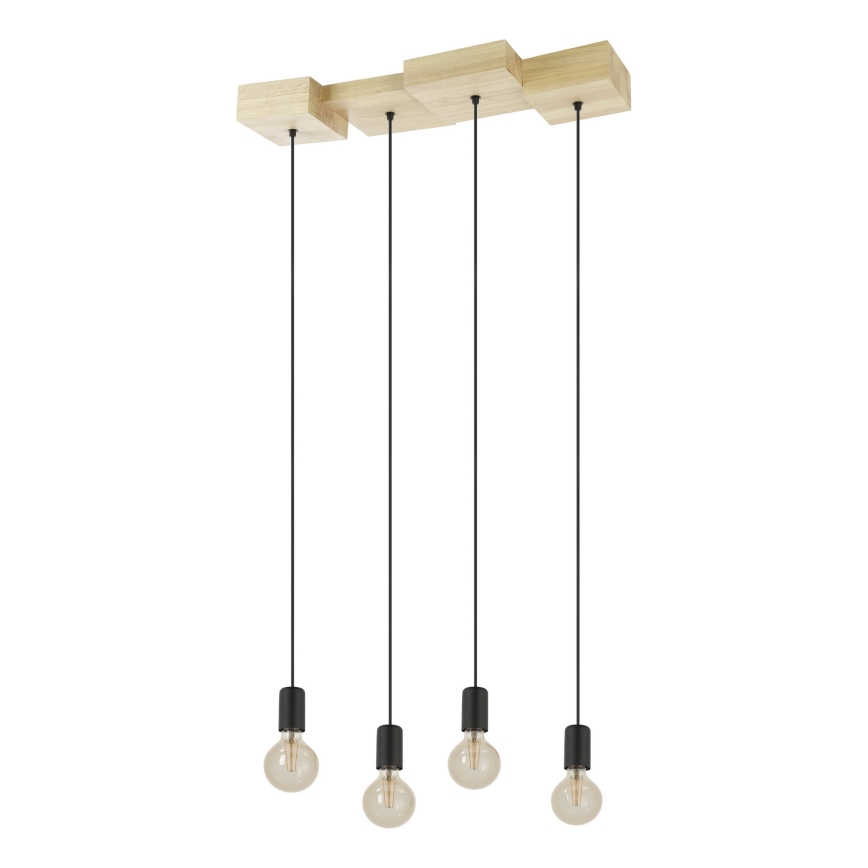 Eglo - Lustra ar auklu 4xE27/40W/230V