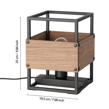 Eglo - Galda lampa 1xE27/40W/230V