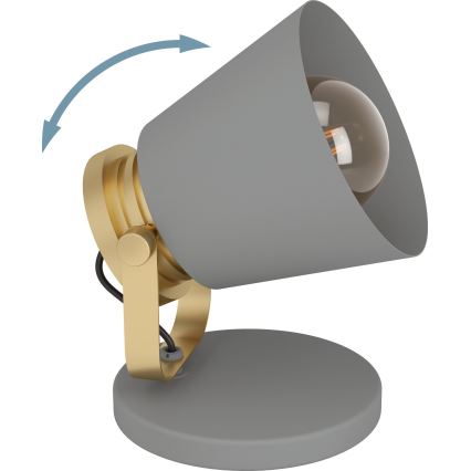 Eglo - Galda lampa 1xE27/28W/230V