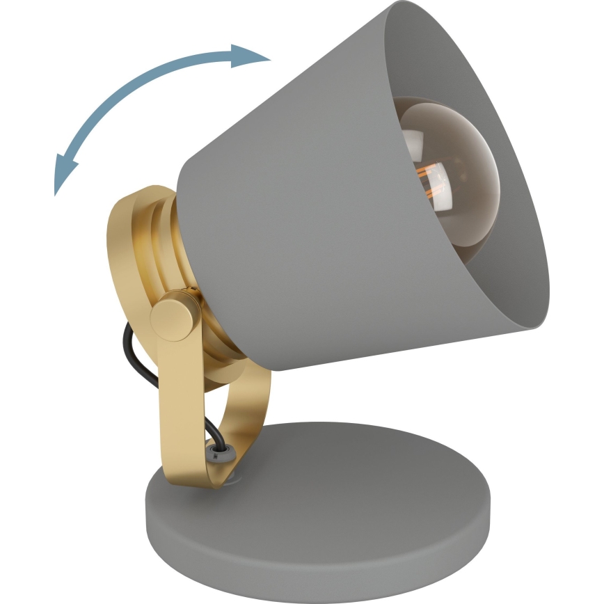 Eglo - Galda lampa 1xE27/28W/230V