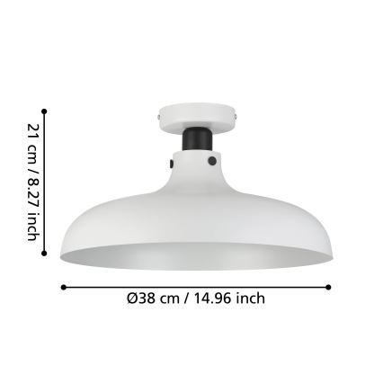 Eglo - Griestu lampa 1xE27/40W/230V