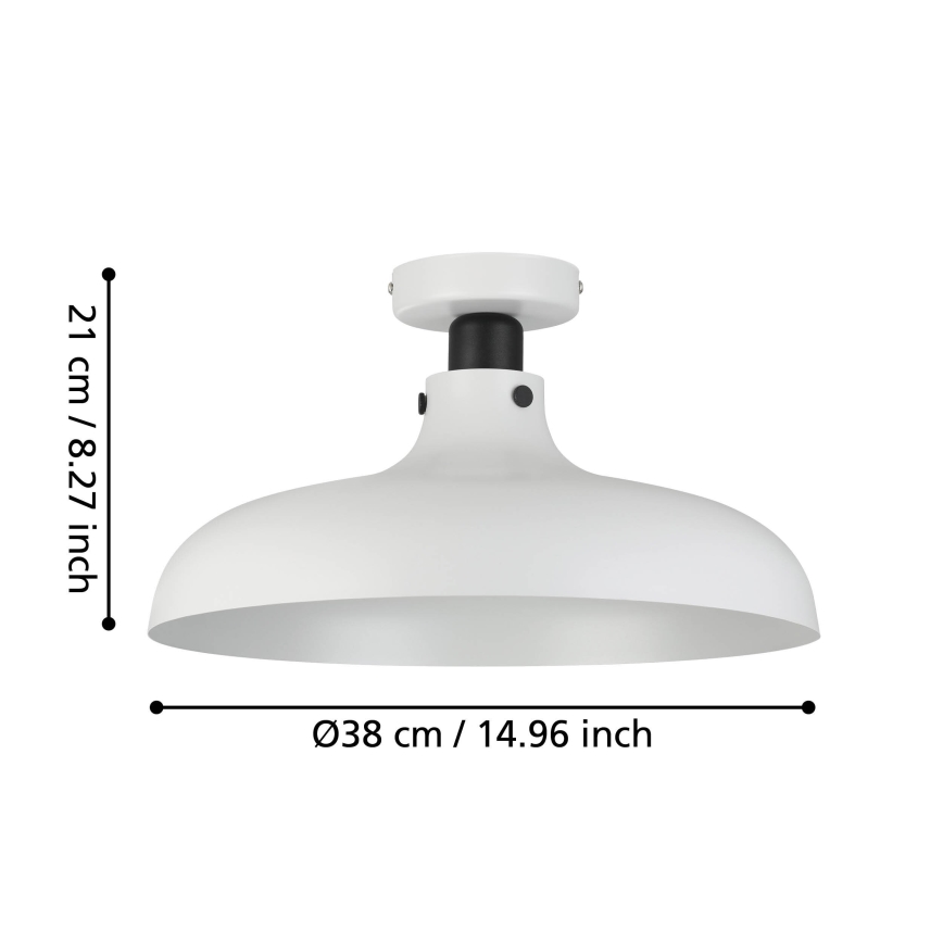 Eglo - Griestu lampa 1xE27/40W/230V