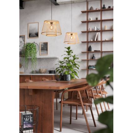 Eglo 43852 - Lustra ar auklu HYKEHAM 1xE27/40W/230V