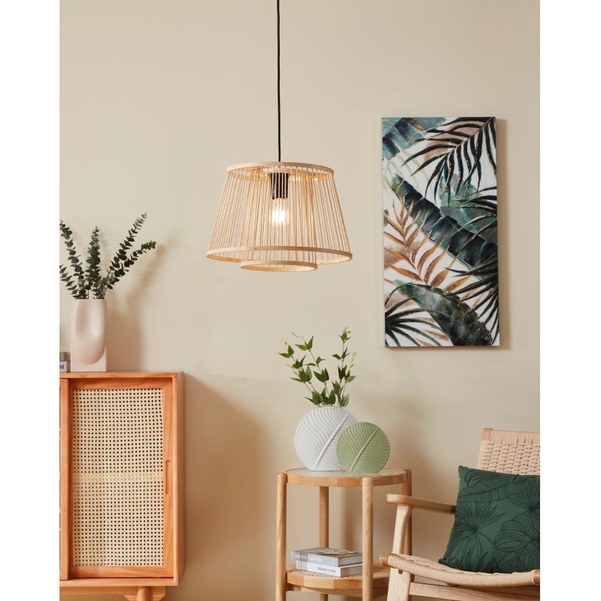 Eglo 43852 - Lustra ar auklu HYKEHAM 1xE27/40W/230V