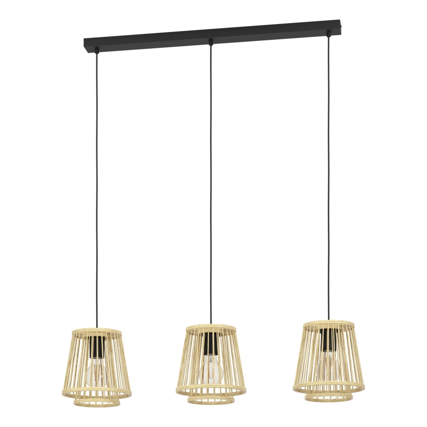 Eglo - Lustra ar auklu 3xE27/40W/230V