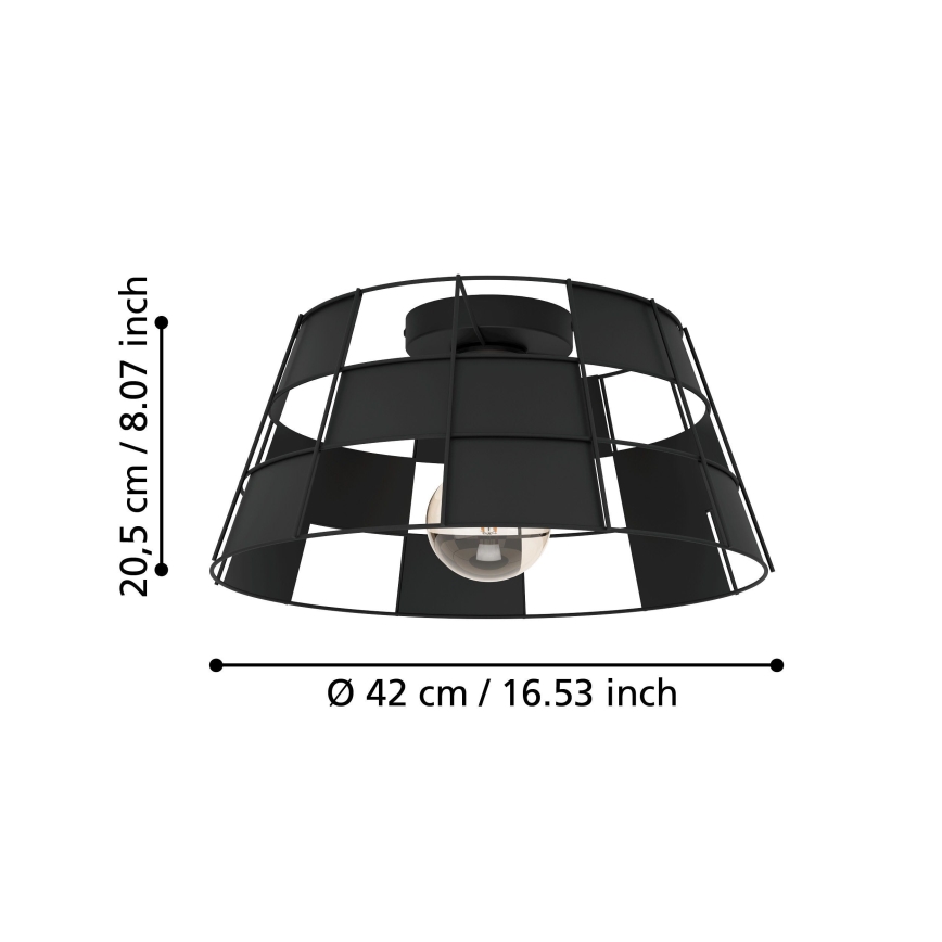 Eglo - Griestu lampa 1xE27/40W/230V