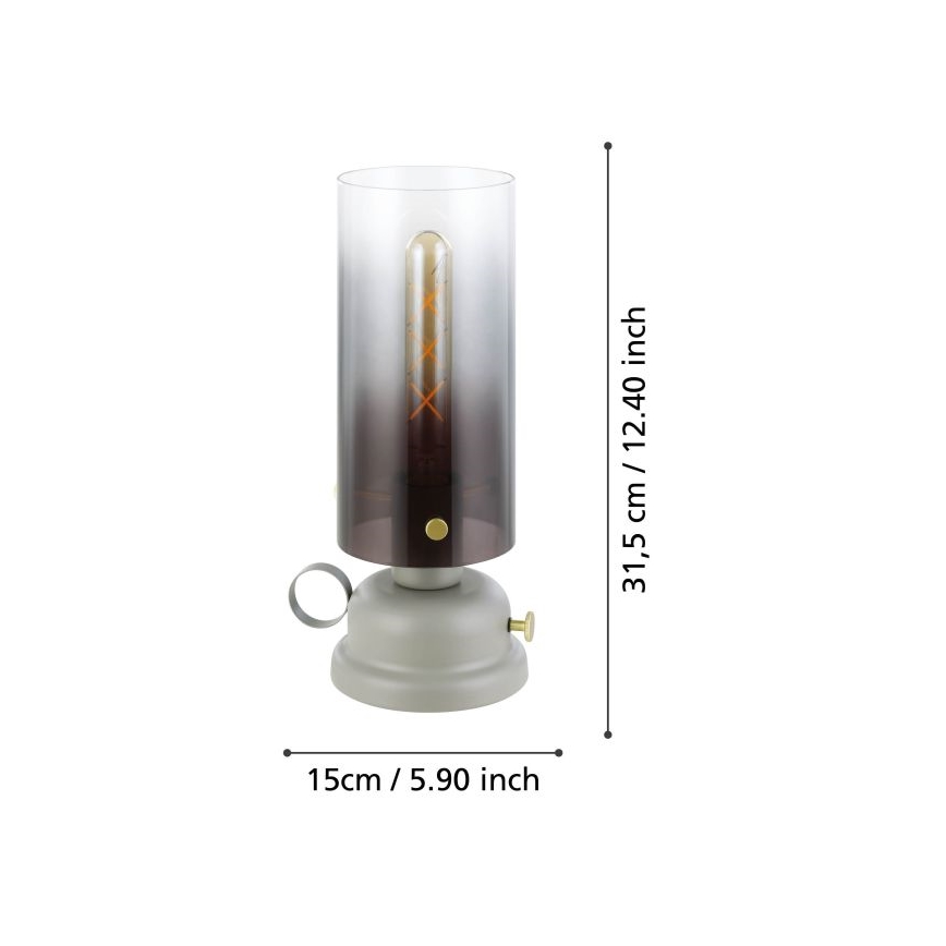 Eglo - Galda lampa 1xE27/40W/230V
