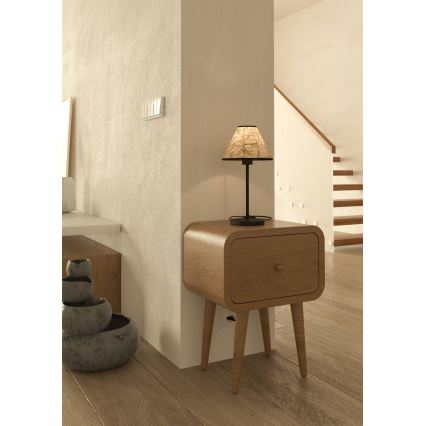 Eglo - Galda lampa 1xE27/25W/230V